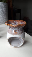 Load image into Gallery viewer, Ceramic earth element oil wax fragrance burners small natural eco-friendly vegan