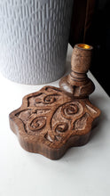 Load image into Gallery viewer, tree of life mango wood backflow incense burner