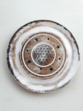 Load image into Gallery viewer, mandela mango wood incense stick cone holder burner