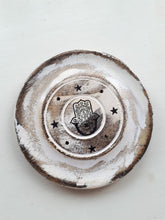 Load image into Gallery viewer, hamsa hand mango wood incense stick cone holder burner