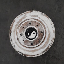 Load image into Gallery viewer, Gemini star sign mango wood incense stick cone holder burner