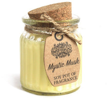 Load image into Gallery viewer, Mystic Musk Soy Pot Wax Candle