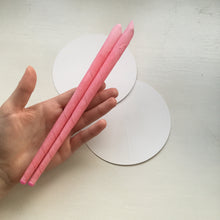 Load image into Gallery viewer, Natural Ear Candle - Rose Essential Oil