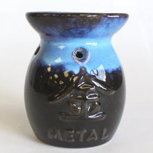 Load image into Gallery viewer, Ceramic earth element oil wax fragrance burners small natural eco-friendly vegan