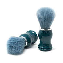 Load image into Gallery viewer, mens grooming shaving beard brush posh high quality, Cruelty free, synthetic hair. ecoshop eco friendly