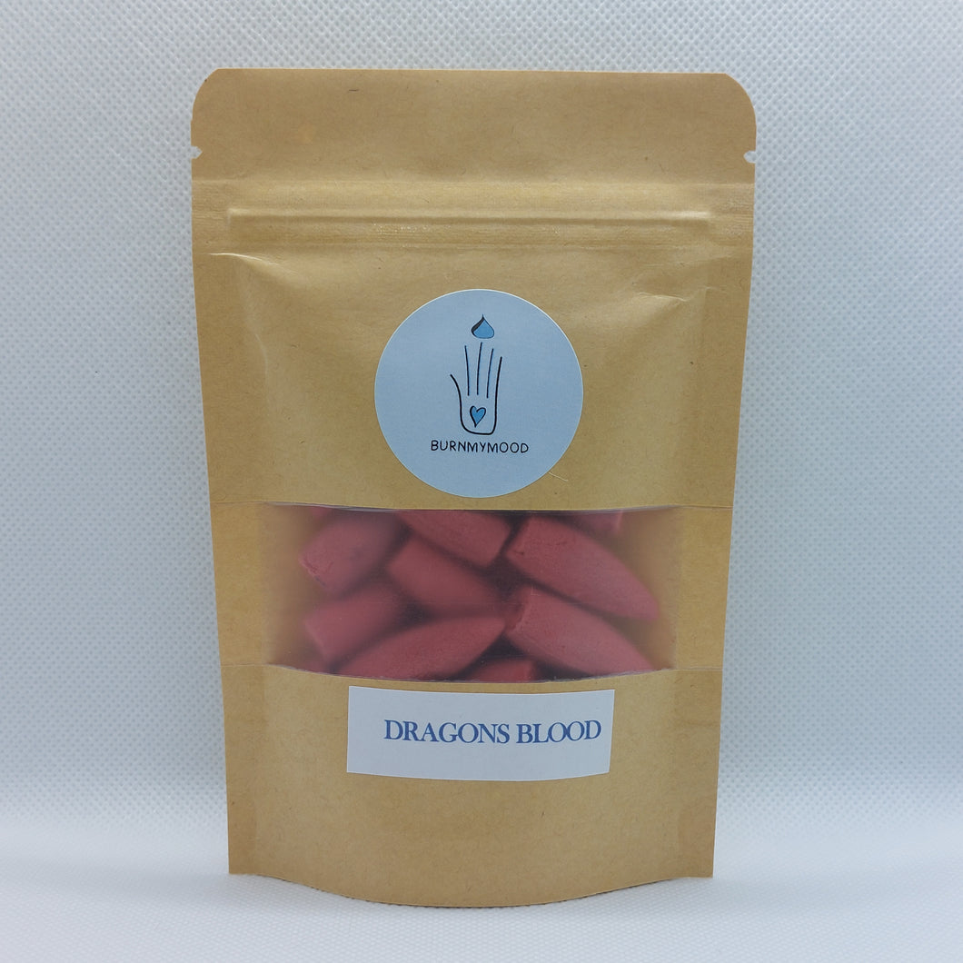Dragons Blood Backflow Incense Cones