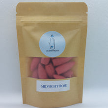 Load image into Gallery viewer, Midnight Rose Backflow Incense Cones
