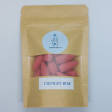 Load image into Gallery viewer, Midnight Rose Backflow Incense Cones
