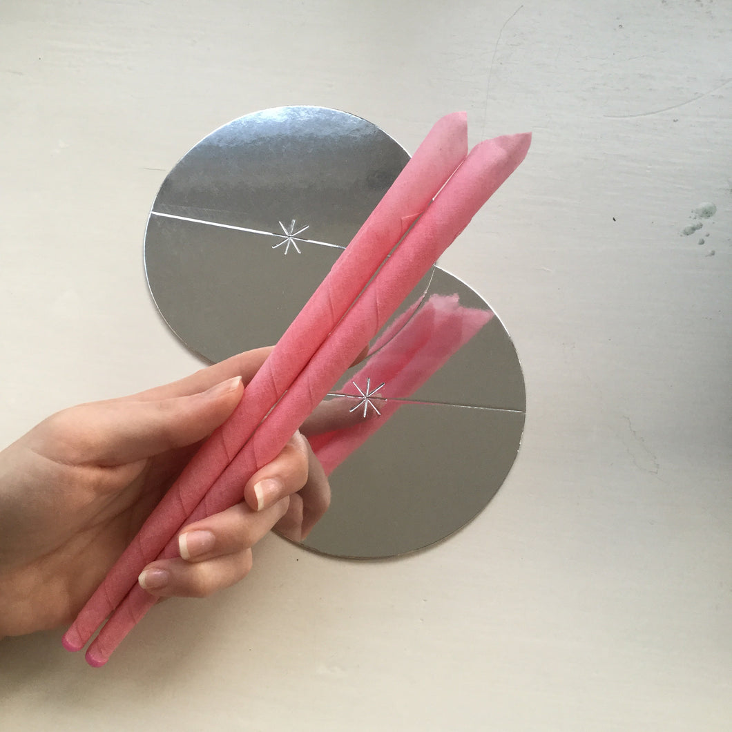 Natural Ear Candle - Rose Essential Oil